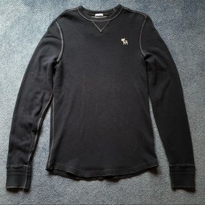 Navy Long Sleeve T Shirt